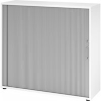 BETA 1733S | Rollladenschrank | 3 OH - Weiß Metallgriff