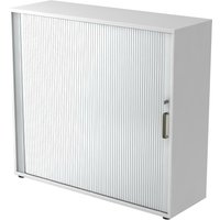 BETA 1733S | Rollladenschrank | 3 OH - Weiß Streifengriff Kunststoff