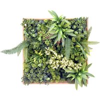 LEAFLUXE WALL 1 - Pflanzenmatte Grün