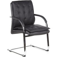 VILLA V - Freischwinger Schwarz