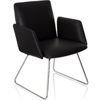 DESIGNIA V - Polsterstuhl Schwarz