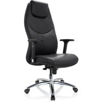 FERRARA - Profi Chefsessel Schwarz