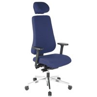 PRO-TEC 400 - Profi Bürostuhl Dunkelblau