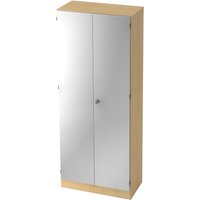 SIGNA K 6100 SG - Ahorn/Silber 5 OH mit Knauf (abschließbar) Schrank