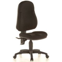 WELLPOINT 10 - Home Office Bürostuhl Schwarz Stoff