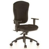 WELLPOINT 30 K2 - Profi Bürostuhl Schwarz Stoff