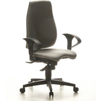 SYDNEY PRO - Profi Bürostuhl Stoff Hellgrau