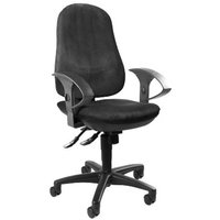 ERGO SYDNEY - Profi Bürostuhl Schwarz Stoff