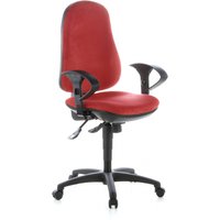 ERGO SYDNEY - Profi Bürostuhl Rot Stoff