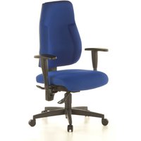 LADY SITNESS C AL.K2 - Profi Bürostuhl Blau Stoff