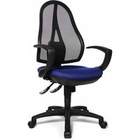 Open Point SY AL.Q3 - Profi Bürostuhl Blau Stoff