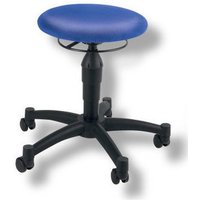 BALANCE 10 - Drehhocker Blau Stoff