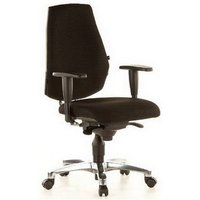 SITNESS 30 - Profi Bürostuhl Schwarz Stoff