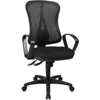 HJH SOLUTION PRO AL.B2 - Profi Bürostuhl Schwarz