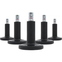 STATO-M | 11 mm | Teppichboden - Stuhlgleiter Schwarz