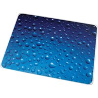 ULTIMAT 90x120 - Bodenschutzmatte rechteckig Motiv Wassertropfen