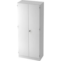 SIGNA K 6200 SG - Weiß 5 OH mit Knauf (abschließbar) Garderobenschrank