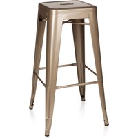 VANTAGGIO HIGH - Barhocker Champagner metallic