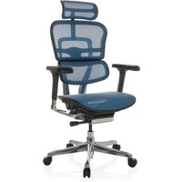 ERGOHUMAN GEN2 | Netz - Luxus Chefsessel Blau