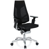 GENIDIA - High End Bürostuhl Schwarz