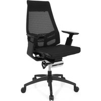 GENIDIA SMART BLACK | Netz - Profi Bürostuhl Schwarz
