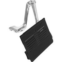 ELEMENTO | Notebookhalter - Profi Chefsessel Schwarz / Silber