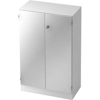 SIGNA K 6550 SG - 3 OH mit Knauf (abschließbar) Schrank Weiß/Silber