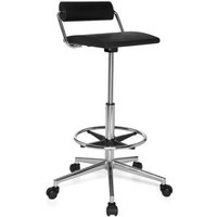 TOP WORK 28 - Drehhocker Schwarz