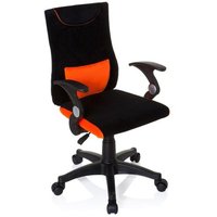 KIDDY PRO AL - Kinderdrehstuhl Schwarz / Orange