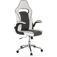 GAME SPORT PRO - Gamingstuhl Weiß/Dunkelgrau