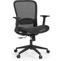 Air Port 2 | Rücken Netz | Sitz Netz - Profi Bürostuhl Schwarz