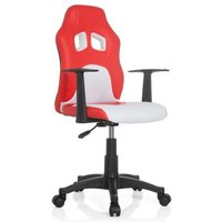 TEEN GAME AL - Kinderdrehstuhl Rot / Weiß
