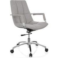 SARANTO | Stoff - Home Office Bürostuhl Hellgrau