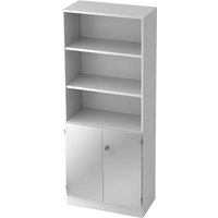 SIGNA K 6770 SG - 5 OH mit Knauf (abschließbar) Schrank Weiß/Silber