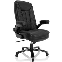 INSTRUCTOR III | Leder - XXL Drehstuhl Schwarz