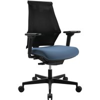 Sitness X Back - Profi Bürostuhl Blau/Schwarz