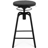 Sitness London 7.0 - Barhocker Tresenhocker Schwarz