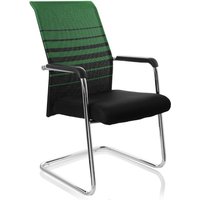 FALCONE V - Freischwinger Schwarz / Grün