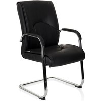 SOVRANO V - Freischwinger Schwarz