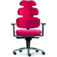 ZERO 54 - High End Bürostuhl mittel mit Stoff Rot Gernot-M. Steifensand Stoff
