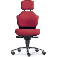 ZERO 51 - High End Bürostuhl mittel ohne Stoff Rot Gernot-M. Steifensand Stoff