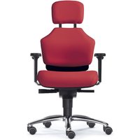 ZERO 51 - High End Bürostuhl Rot Stoff