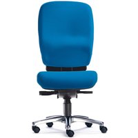 ZERO 15 - High End Bürostuhl Stoff Royalblau