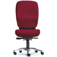 ZERO 15 - High End Bürostuhl Bordeaux Stoff