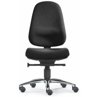 ZERO 12 - Profi Bürostuhl Schwarz Stoff