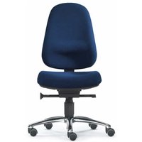 ZERO 12 - Profi Bürostuhl Blau Stoff