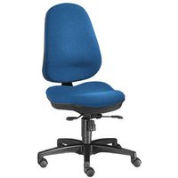 ZERO 10 - Profi Bürostuhl Stoff Royalblau