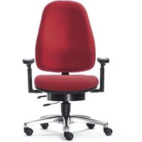 ZERO 67 - High End Bürostuhl Bordeaux Stoff