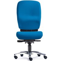 ZERO L15 - High End Bürostuhl Stoff Royalblau