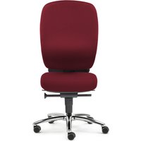 ZERO L15 - High End Bürostuhl Bordeaux Stoff